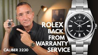My Rolex Is Back From Warranty Service - What Did They Do?