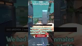 This is how I deal with toxic teammates in Valorant