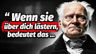 Arthur Schopenhauer: Verbotene Zitate, die Männer zu spät im Leben lernen