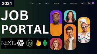 Build a Fullstack Job Portal App with Next.js 14, Tailwind, Supabase, MongoDB, Stripe, Clerk [2024]