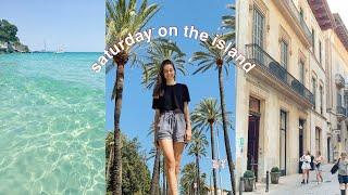 A DAY IN MY LIFE IN MALLORCA  Spend a Saturday with me in Spain! Beach, cat sitting, football match