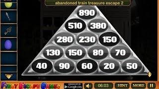 Abandoned Train Treasure Escape 2 walkthrough  Firstescapegames.