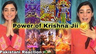 Power Of Krishna Ji Shorts Reaction ️ | Sanatan Dharma Shorts | #pakistanireaction #krishna