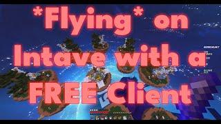 Flying on GOMMEHD with a Free Client | Intave Fly with FDP-Client in 2024 | Best Free Client