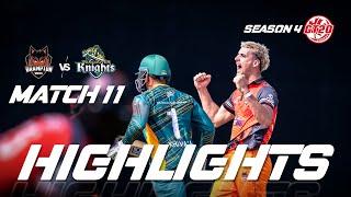 GT20 Canada Season 4 | Match - 11 | Brampton Wolves vs Vancouver Knights | Highlights