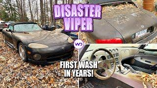 Disaster Barnyard Find | Extremely Dirty Viper | First Wash In Years | Car Detailing Restoration