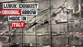 LUBUK EXHAUST ARROW 100% ORIGINAL