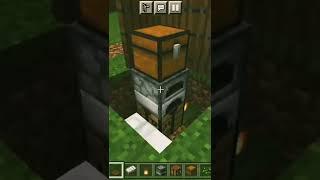 How to make smallest house in minecraft #short