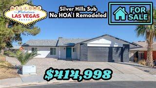 Affordable Single Story Home for Sale in Las Vegas | Remodeled | No HOA | 400k