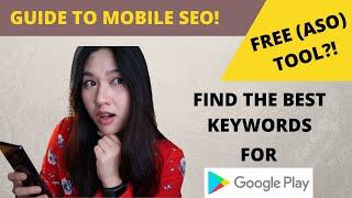 Google Play Store Keywords (FREE) ᐈ ASO Keyword Research