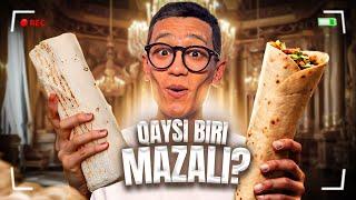 QAYSI BIRI MAZZALI? | 5 xil Lavash zakaz qlib yeb ko’rdim