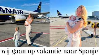 VOOR HET EERST VLIEGEN MET EEN BABY EN PEUTER NAAR SPANJE️ | Weekvlog