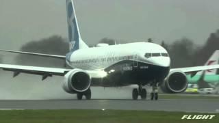 First Flight of the #Boeing 737 MAX - Flight Edit