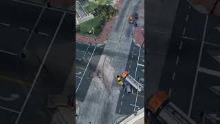 Realistic Highway Car Crashes #4 #shorts #viral #crash #overtaking