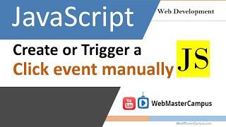 JS create or trigger onclick event manually