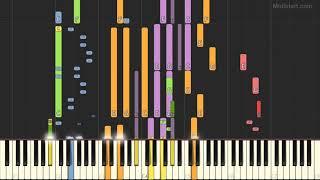 Joe Dassin - Salut (Instrumental Tutorial) [Synthesia]