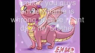 ember the dragon talks about emberXflame