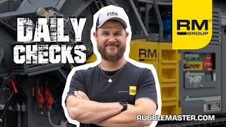 Compact Crusher Maintenance | Daily Checks