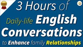 3 hours of housework English conversation | English Dialogue Listening & Speaking Practice Shadowing