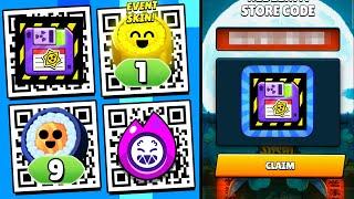 ALL QR CODE  SUSHI GIFT REWARDS AVAILABLE IN BRAWL STARS!
