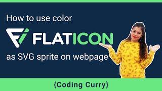 How to use color Flat icon as SVG sprite in a webpage