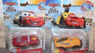 Mattel Disney Cars on the Road Color Changers Rumbler & Road Trip Lightning McQueen Unboxing 2022