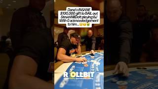 Dana SHOCKED by Steve🫣 #casino #gambling #dana #danawhite #stevewilldoit #money #blackjack #cash