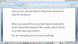 Windows 7 Speech Recognition v Dragon Naturally Speaking Version 11.5