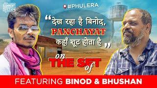 On The Set Of - Panchayat ft. Binod and Bhushan | Dekh Raha Hai Binod | The Comment Section