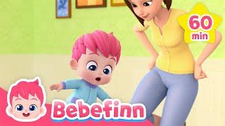 Walking Walking Hop Hop | Learn with Bebefinn | Boo Boo He's Got Hurt | Nursery Rhymes & Kids Songs