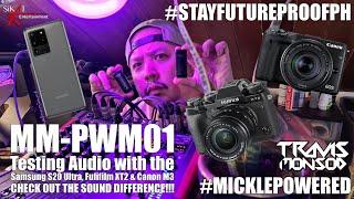 Sound check with the Mickle MM-PWM01 Wireless Mic System #StayFutureProofPH