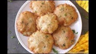 Rajgira Aloo Pepper Poori- Gluten Free Vegan