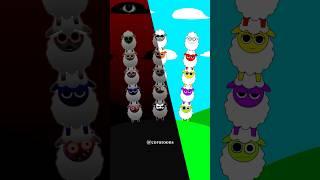 Normal&Horror Sprunki Beep beep I'm a sheep#brainrot #sprunki #shorts #viralvideo #sprunkidance