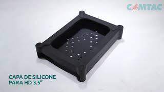 CAPA DE SILICONE PARA HD 2.5" E 3.5" - COMTAC