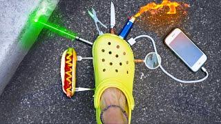 I Built Swiss Army Crocs