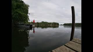 The other dock. Peaceful fishing in Canada. No fish