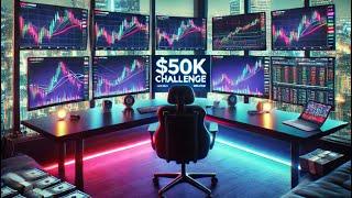 $50,000 Funding pips Challenge Trading Day Recap