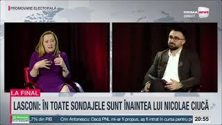 Președinta USR, Elena Lasconi, în direct la Prima News