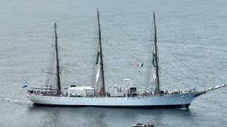 ARA Libertad in Killala Bay Mayo Ireland.