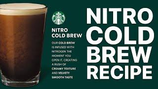 BETTER THAN STARBUCKS Nitro Cold Brew at home