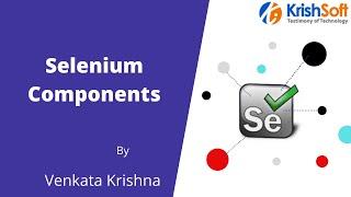 Selenium Beginner Tutorial 4 - Selenium Components