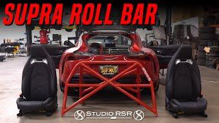 Studio RSR Supra Custom Roll Bar Install