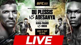 UFC 305: Dricus Du Plessis vs Israel Adesanya | LIVE STREAM