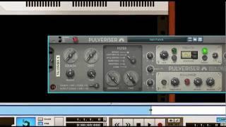 Propellerheads Reason 6 Tutorial: Pulveriser x 3 - Bass Compression, Filter Effects +