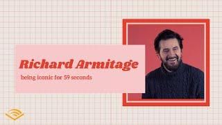 Richard Armitage being iconic for 59 seconds