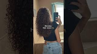 Hairstyles of the week  || curly hair edition || #shorts #blowup #trending #viral #curlyhair #fyp