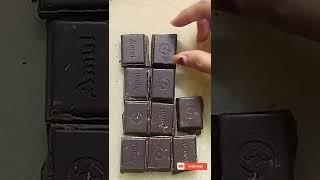 chocolate cutting  #chocolate #cutting #satisfying #shorts #creativeart #diy