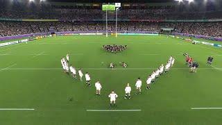 England's incredible response to intense New Zealand Haka