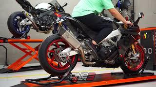 This is Pista by Arrow Exhaust: Aprilia RSV4RR