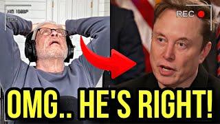 Jon Stewart LOSES His Mind when he Realizes Elon Musk is ACTUALLY Right..